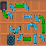 Connect the Pipes 2d